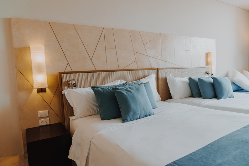 professional cleaning team in luxury hotel, premium hospitality service, elegant uniform